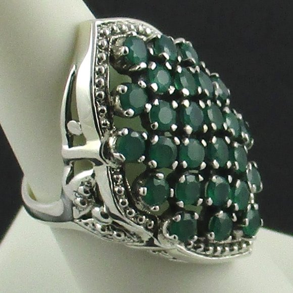 Nicky Butler 2.60ct Green Chalcedony Ring - Picture 5 of 8